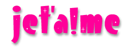 Gif animé je t'aime en rose